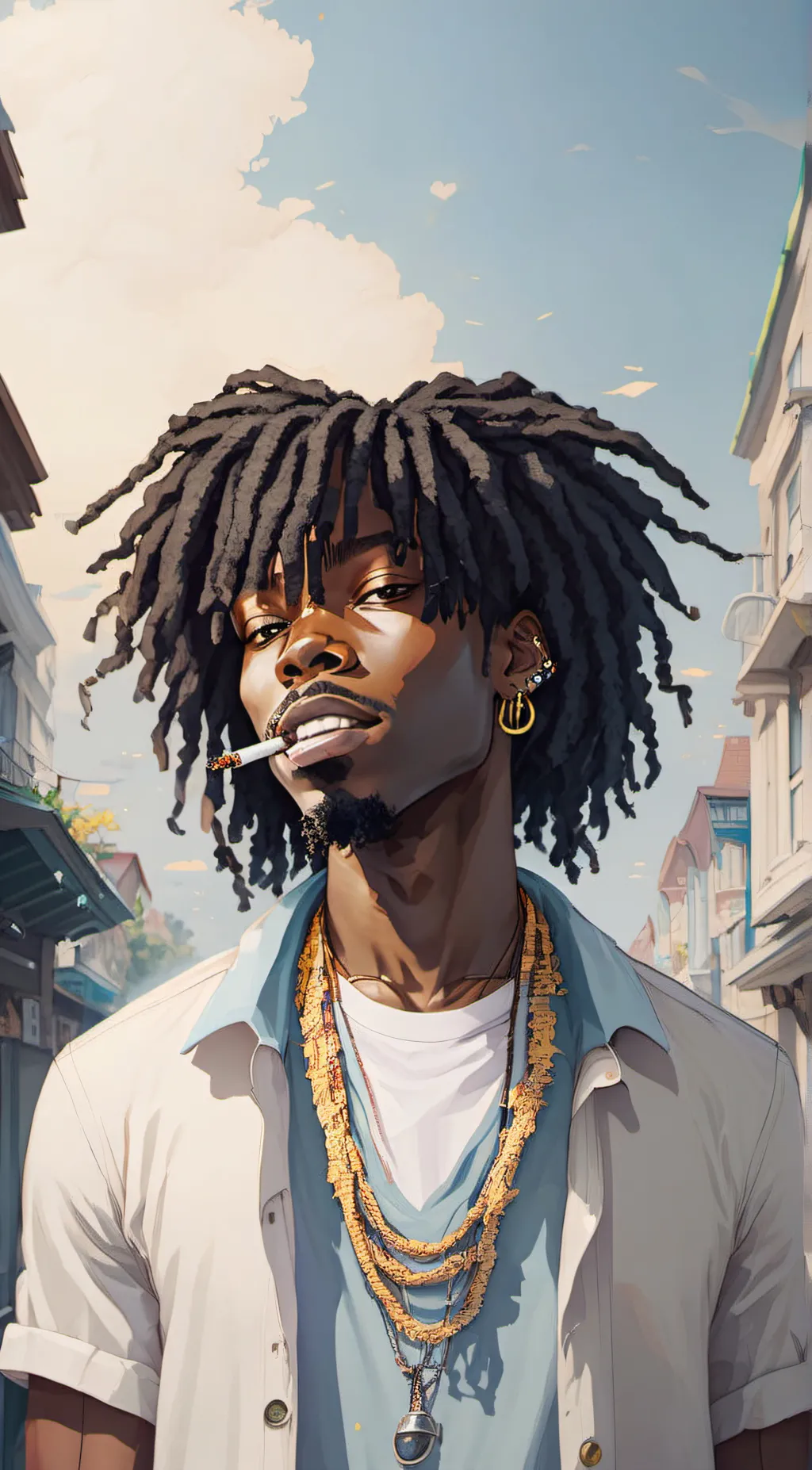 ai character: kai background