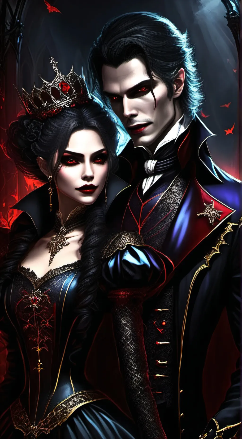 ai character: Nikolai and Leila background