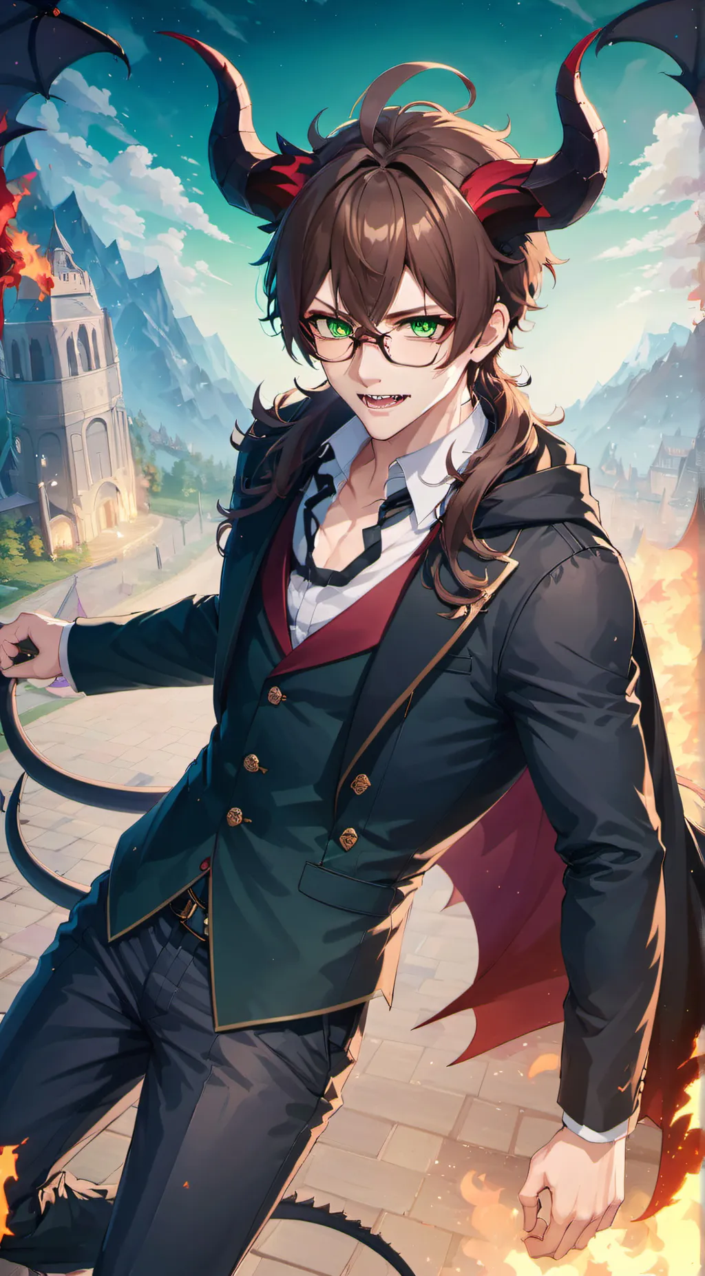 ai character: Darr background