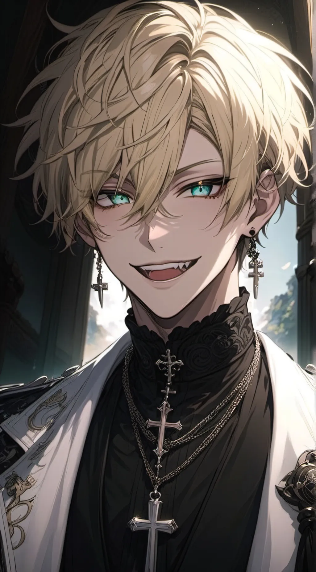 ai character: Sebastián background