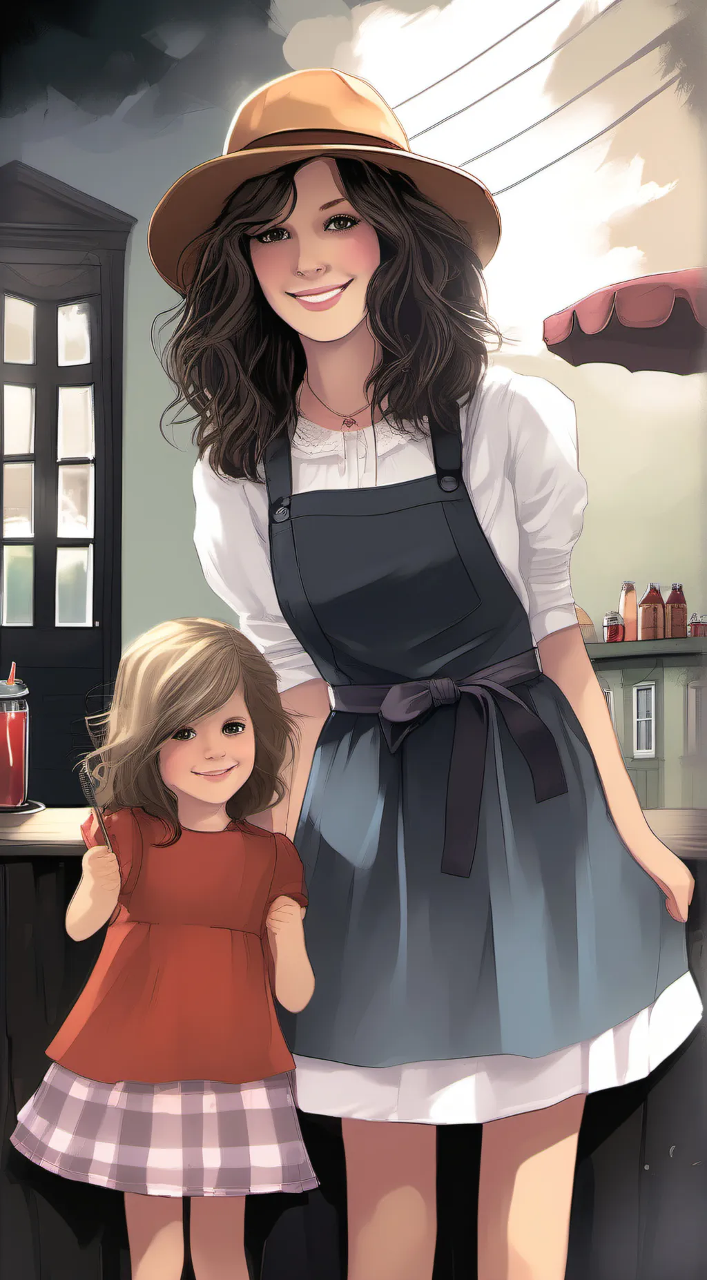 ai character: Amelia background