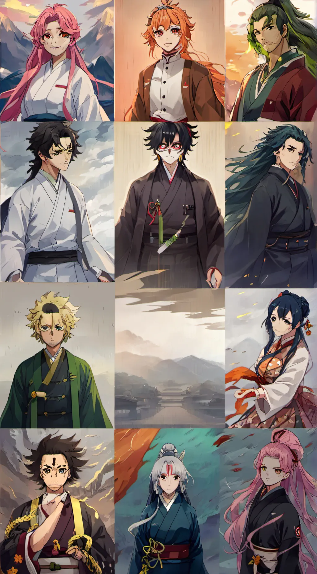 ai character: haishiras background