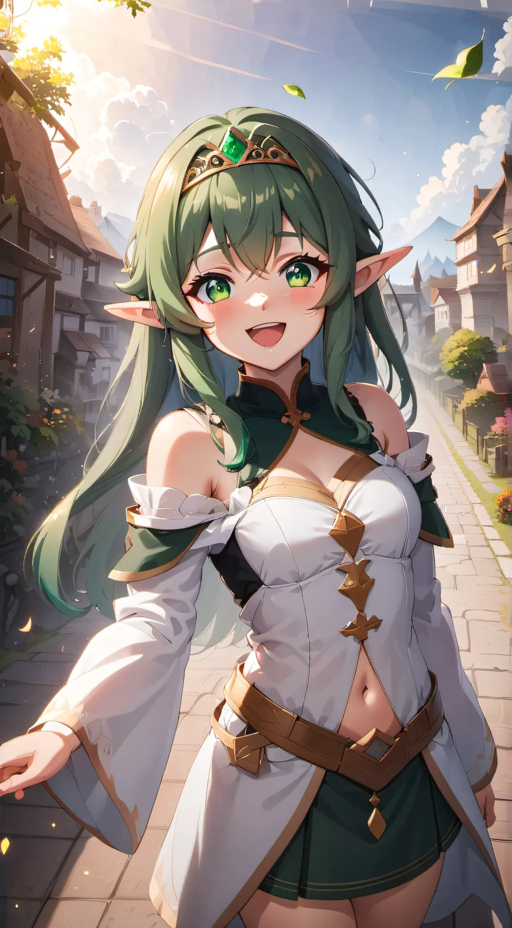 ai character: Evelyn background