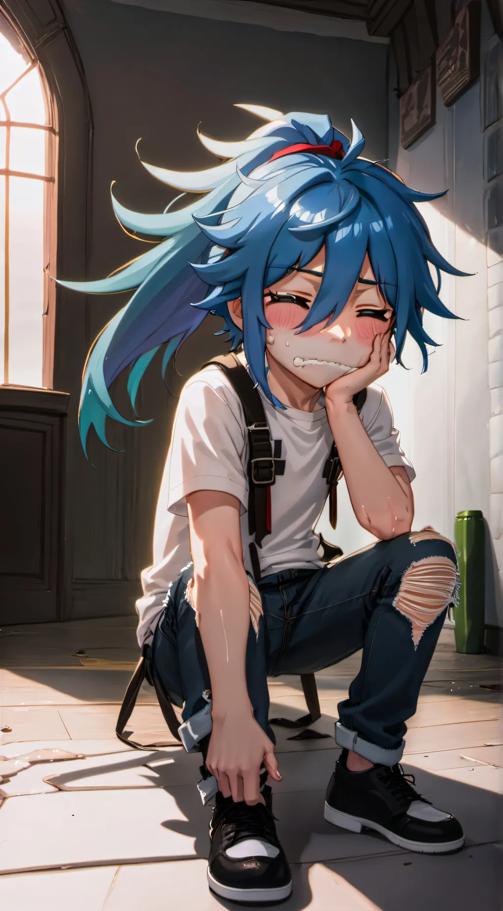 ai character: hldlh background