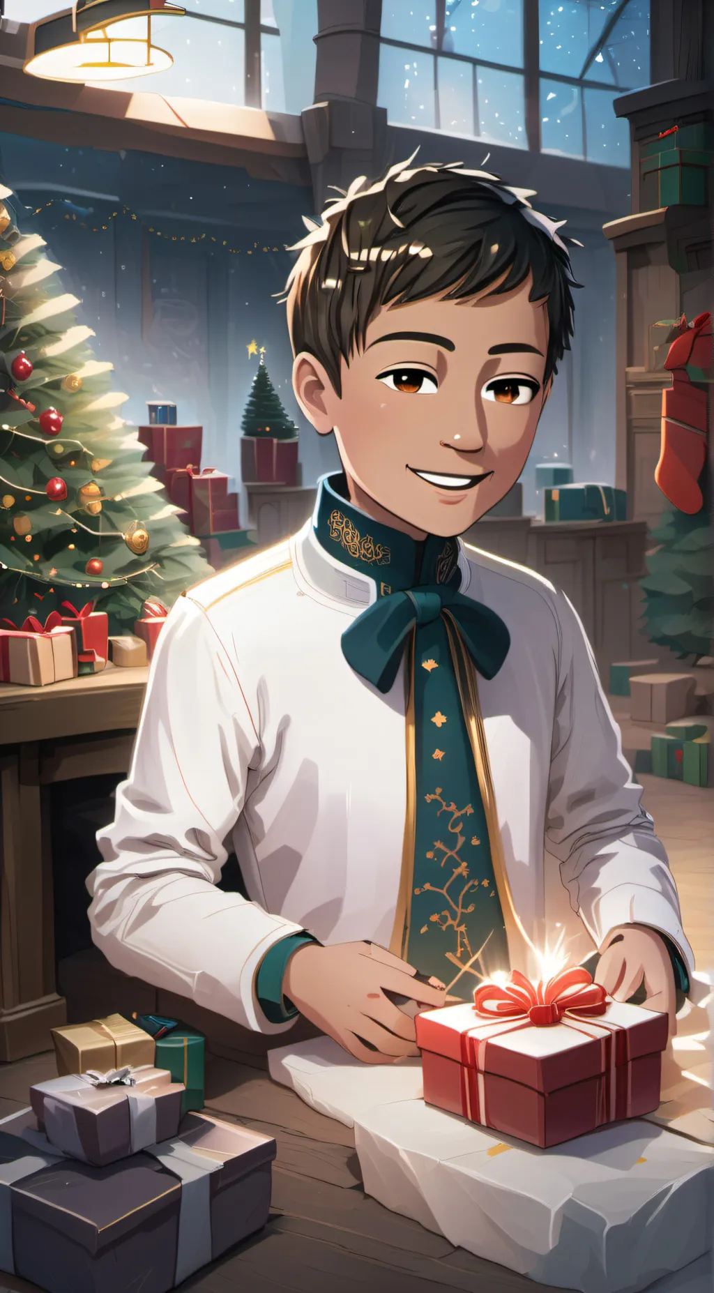 ai character: DSX background