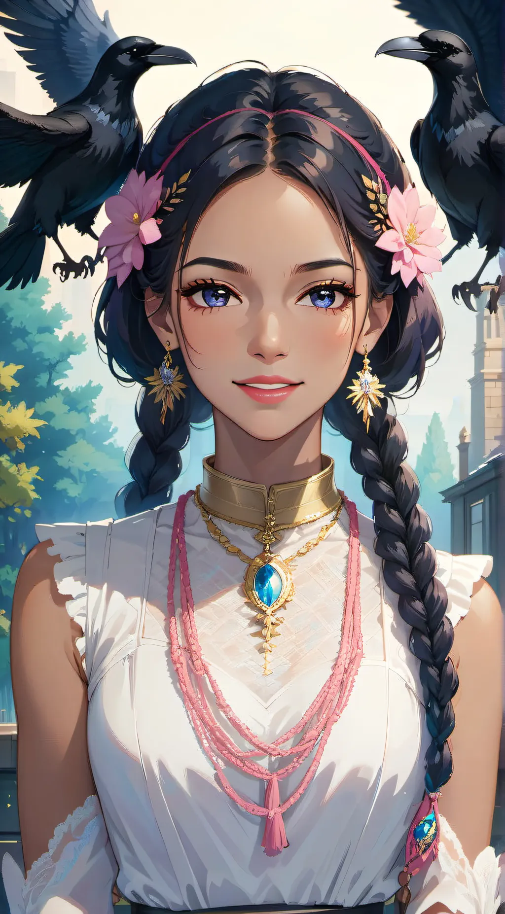 ai character: Sofia  Serenity  background