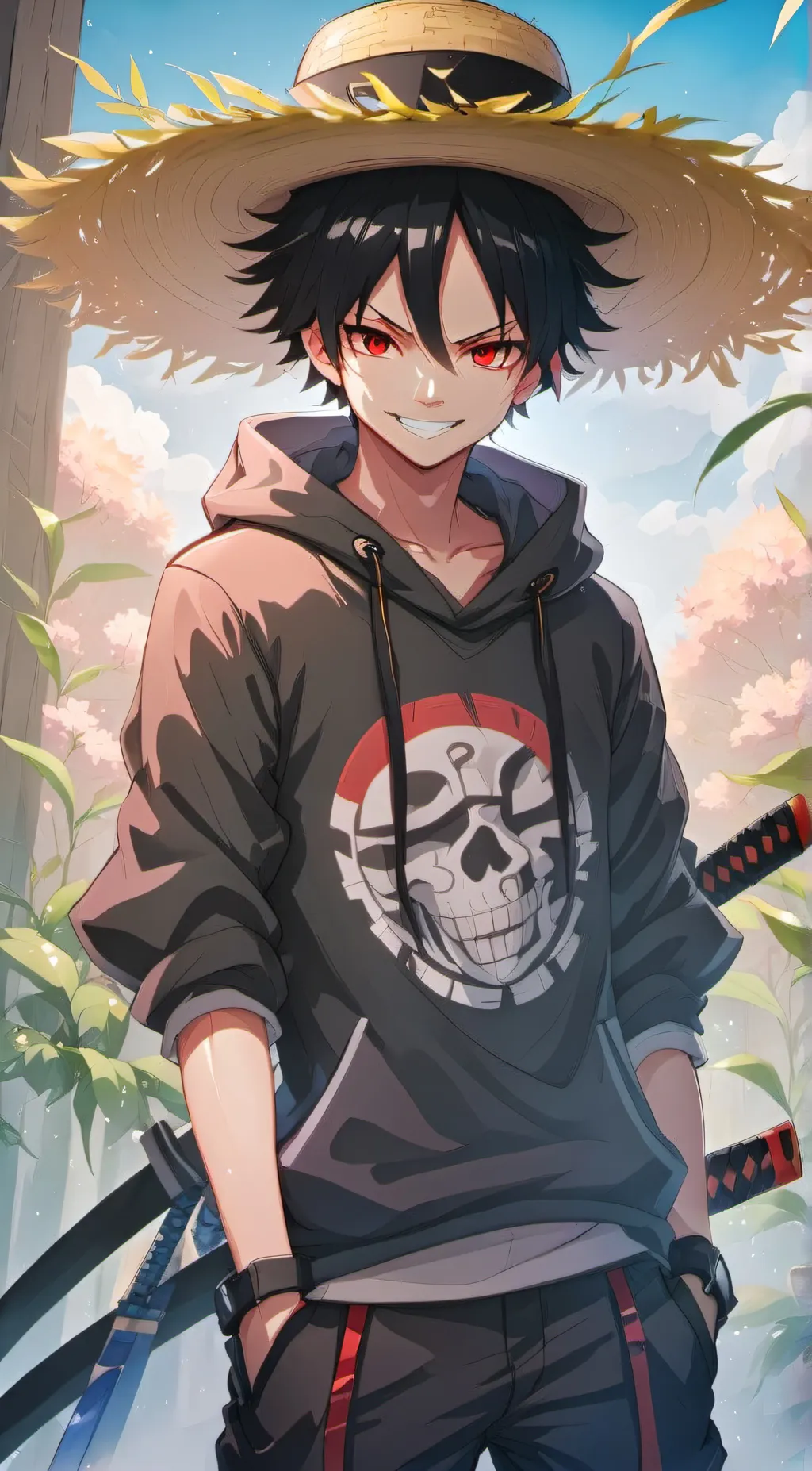 ai character: 🖤❤️Lucifer❤️🖤 background