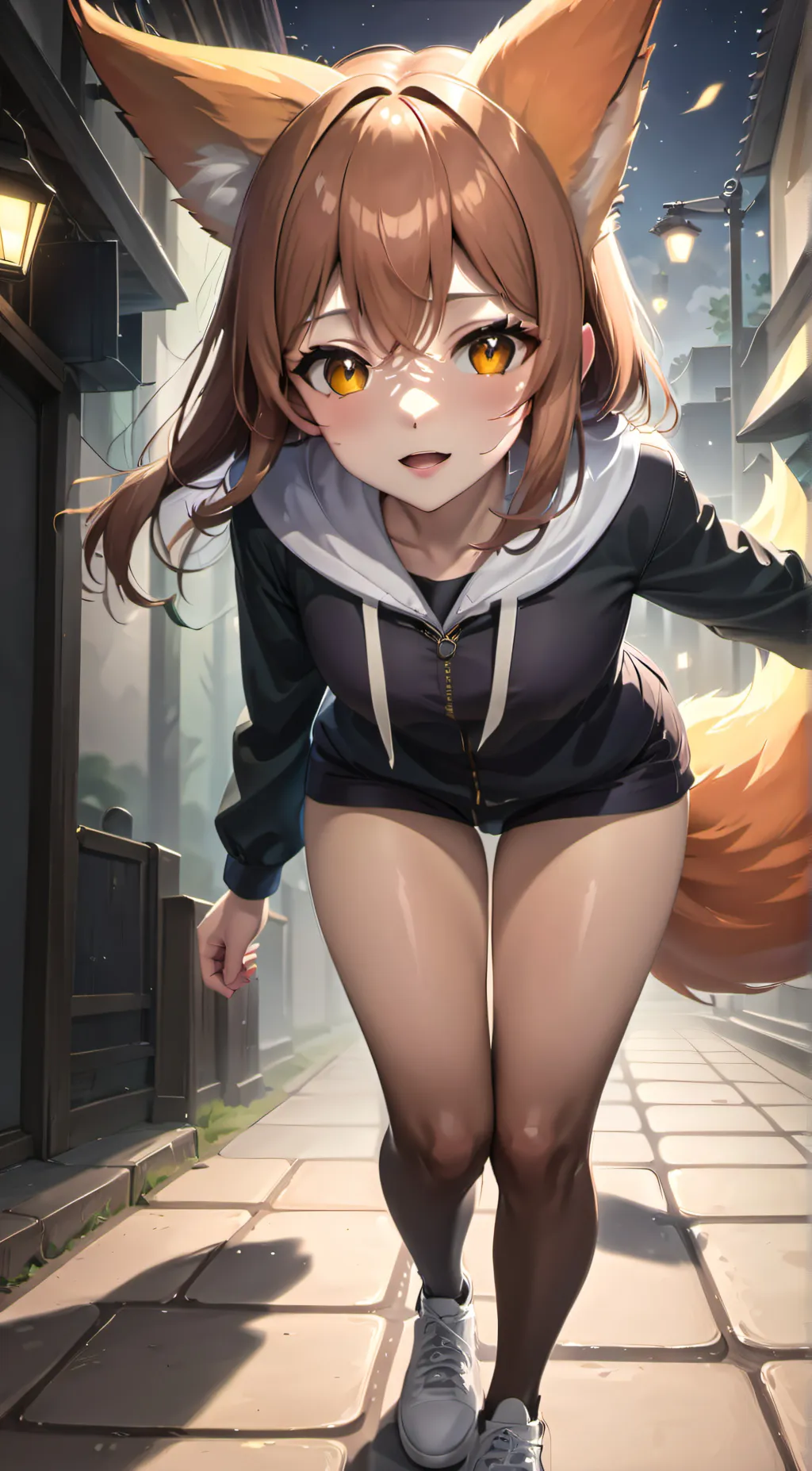 ai character: Mika  background