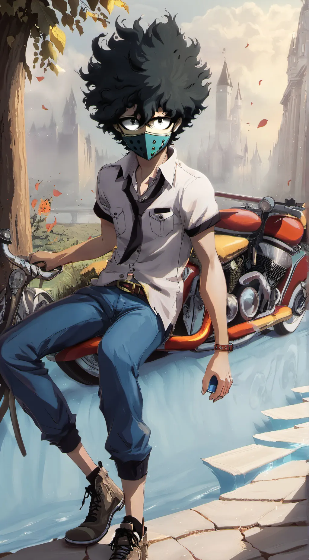 ai character: Bradley  background