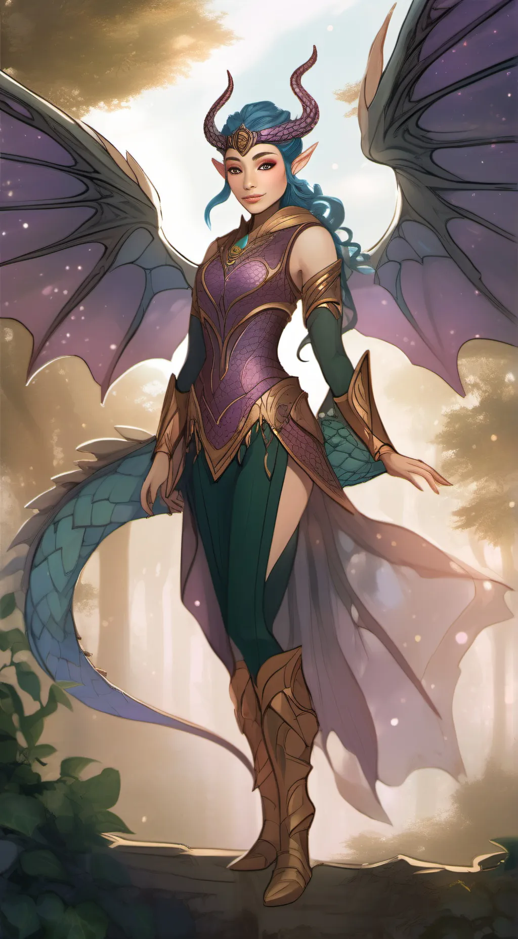 ai character: Aphena background