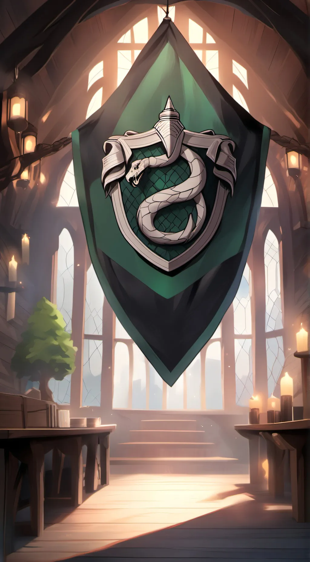 ai character: Slytherin boys GC background