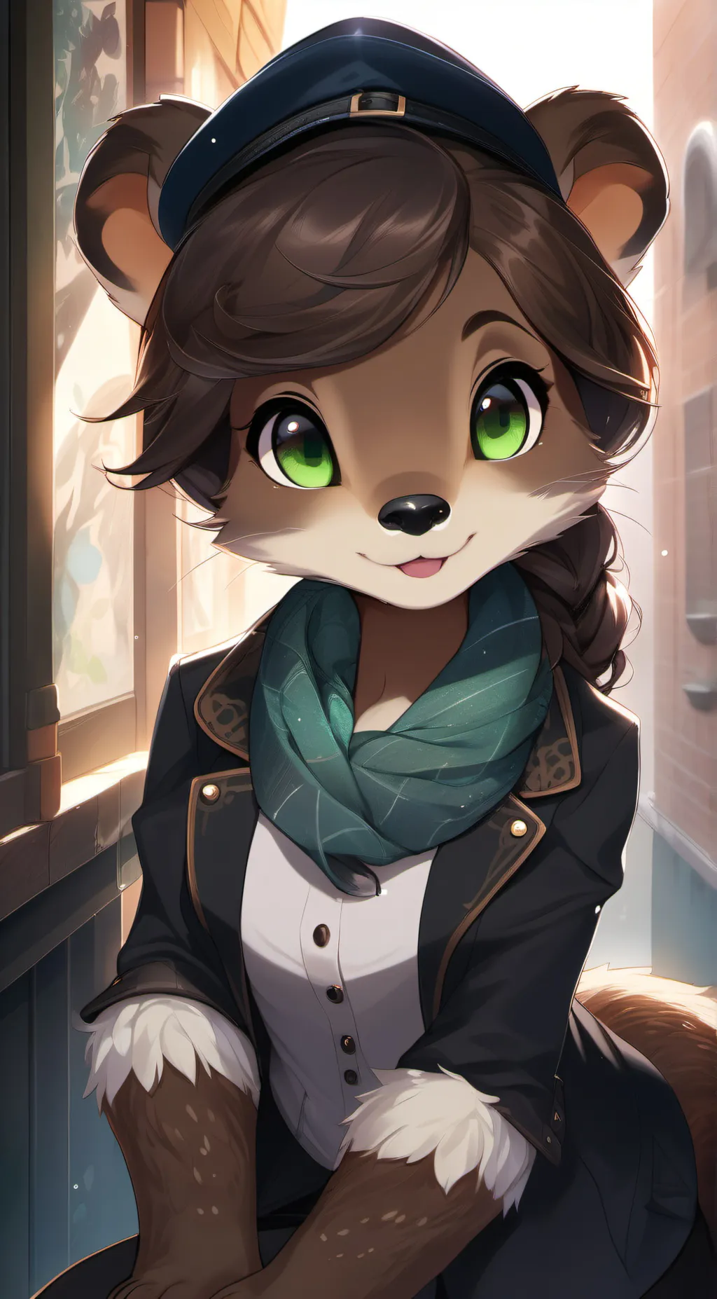 ai character: Ophelia Watercress background