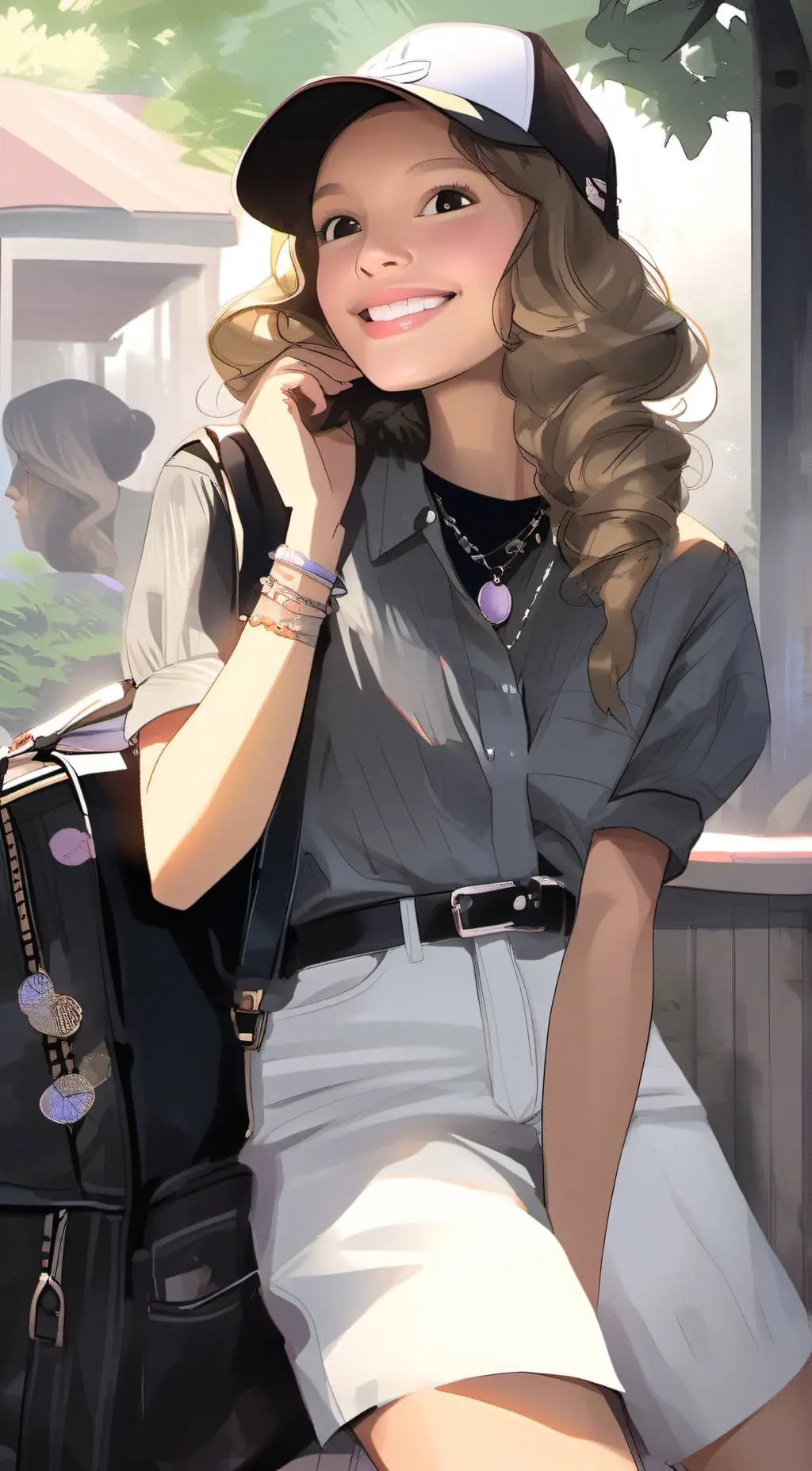 ai character: Mia background