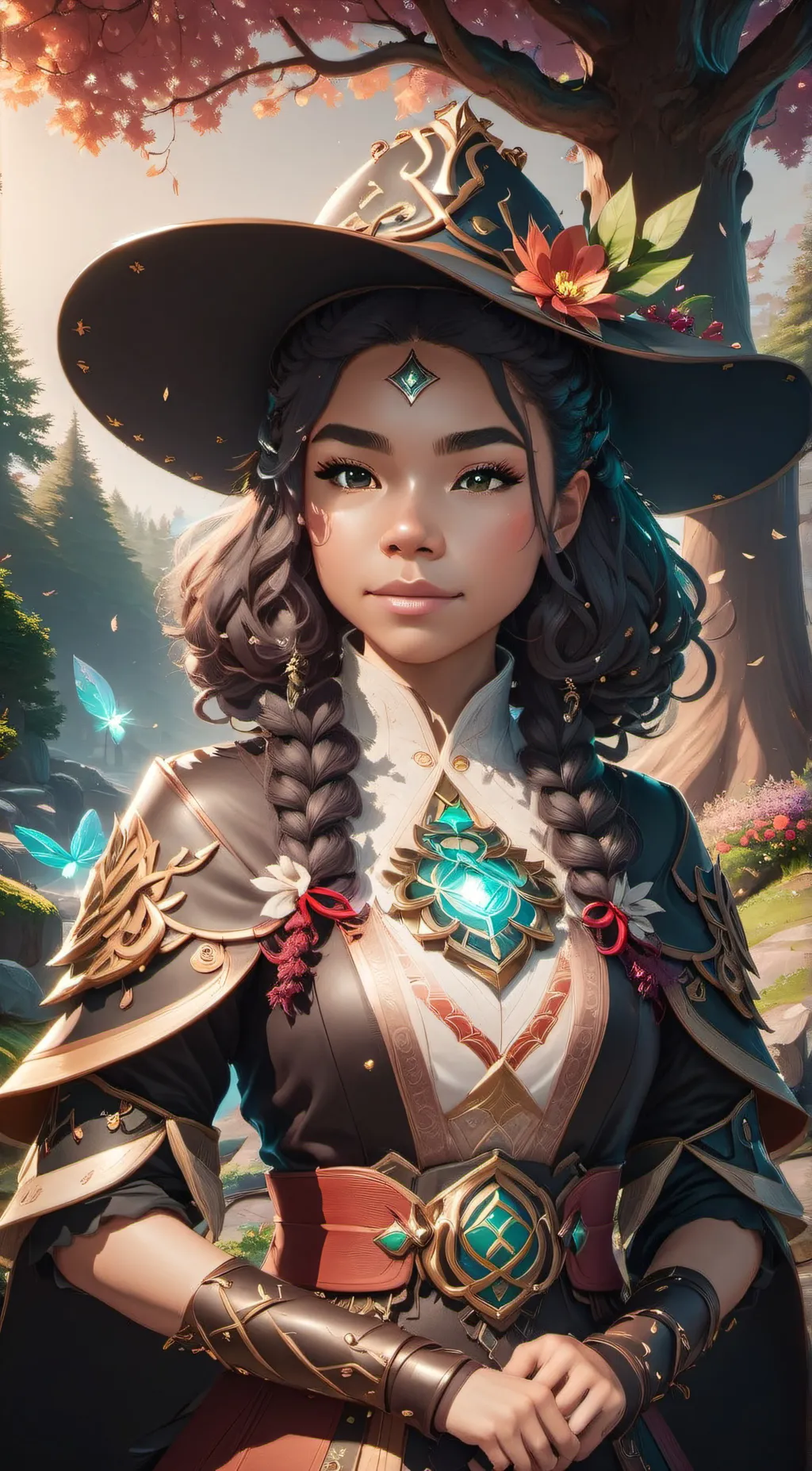 ai character: Mia background