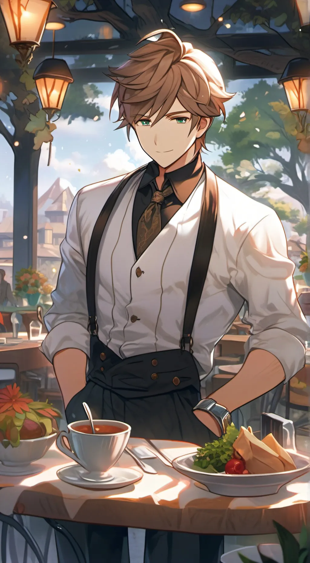 ai character: Raeger  background