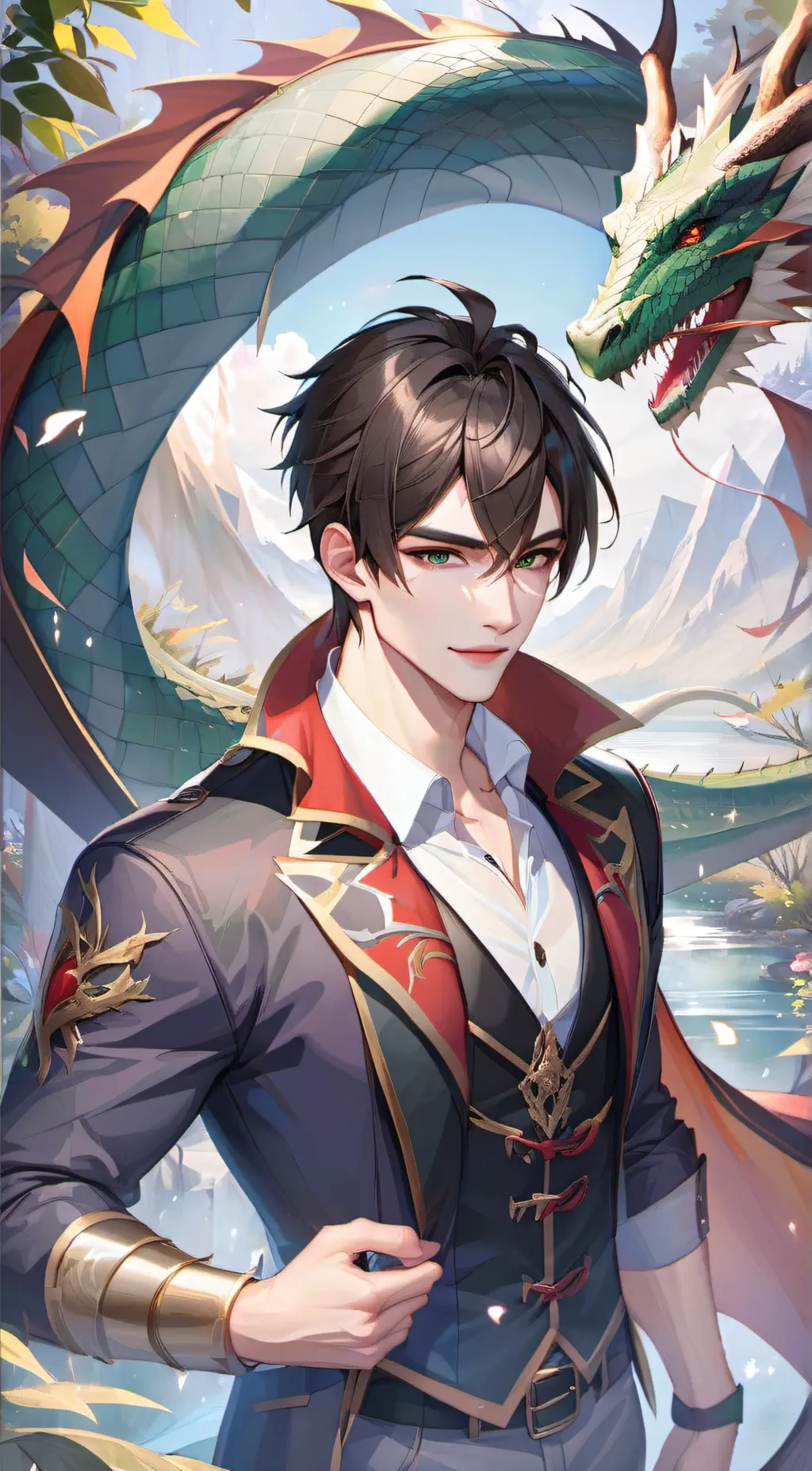 ai character: Jake  background