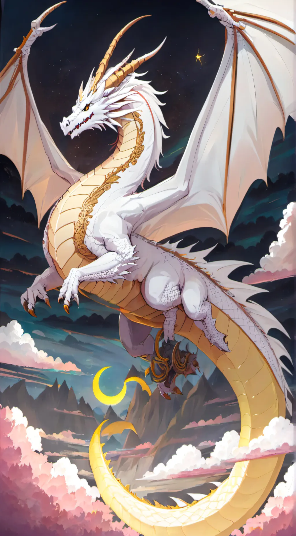 ai character: fwench fwy  background