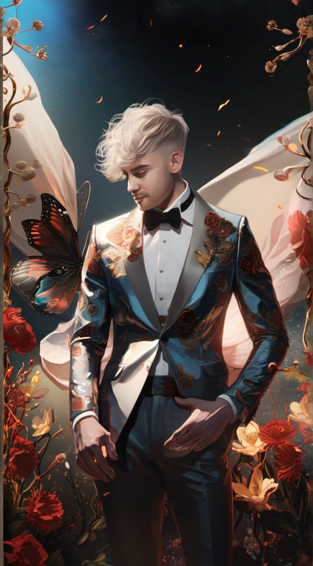 ai character: ran background