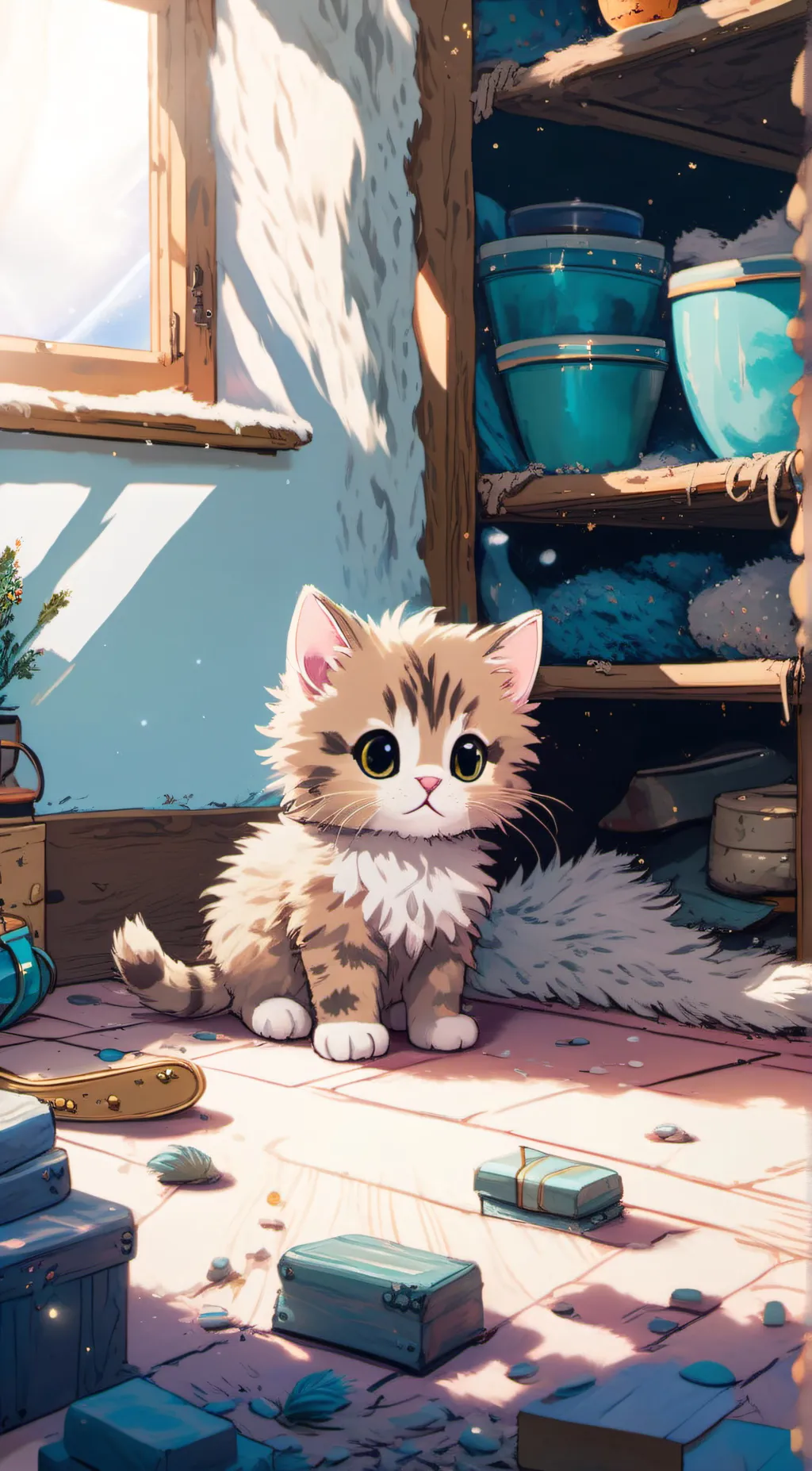 ai character: Brownie background