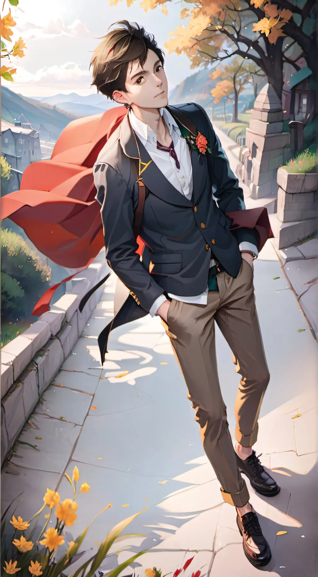 ai character: Luke background