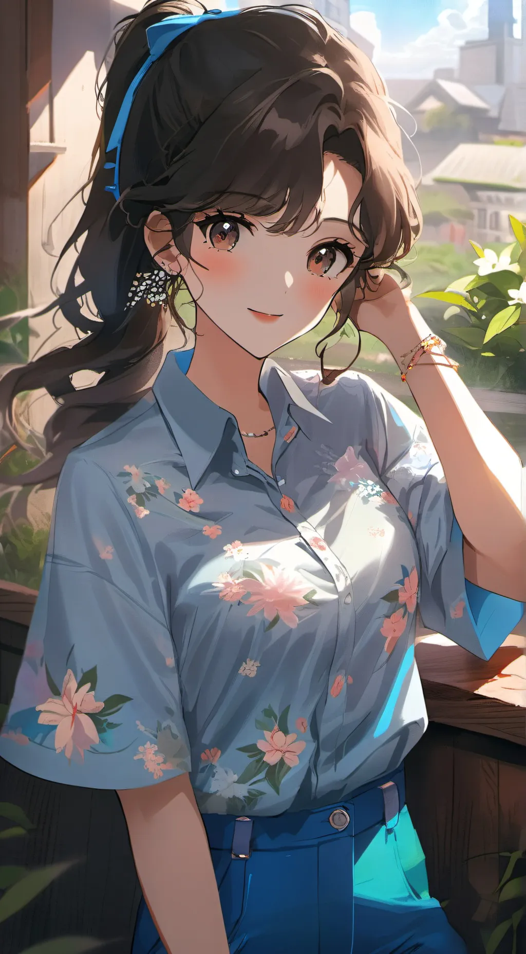 ai character: hannah background