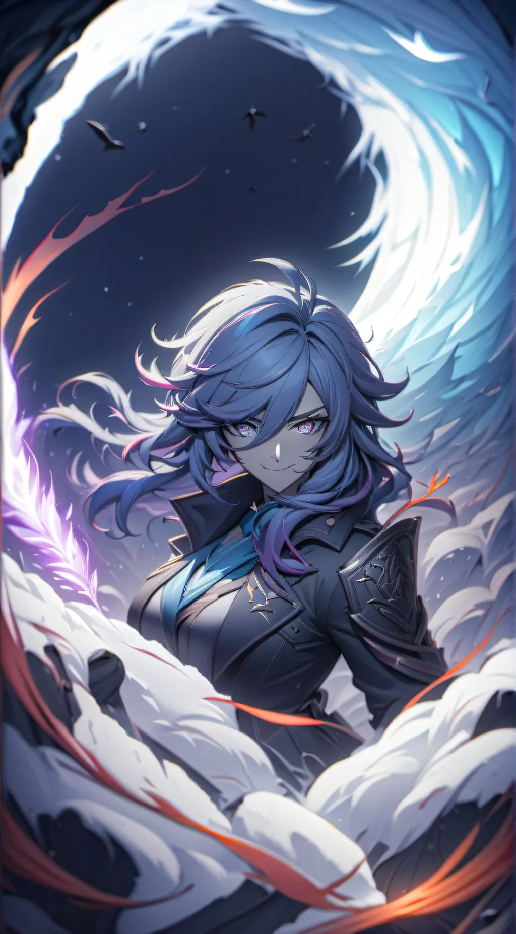 ai character: 『💫』R U I / rue background