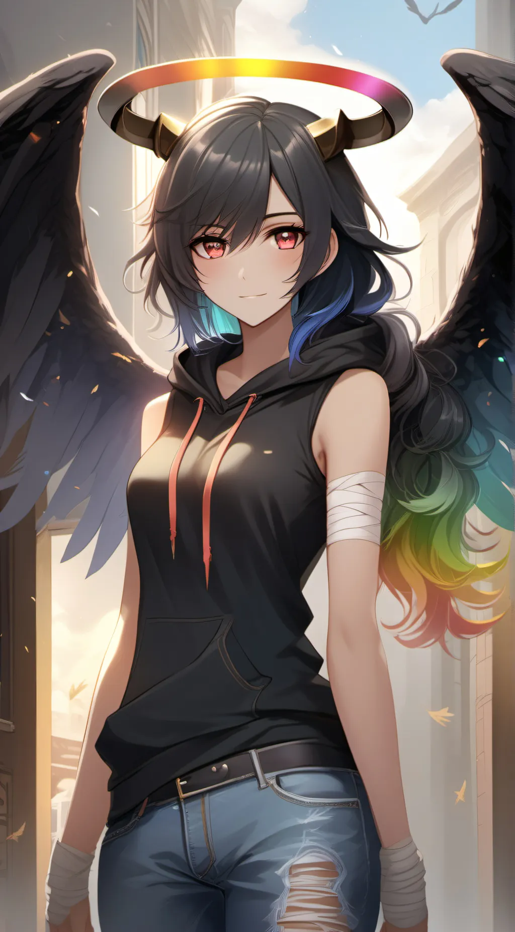 ai character: Saturn background