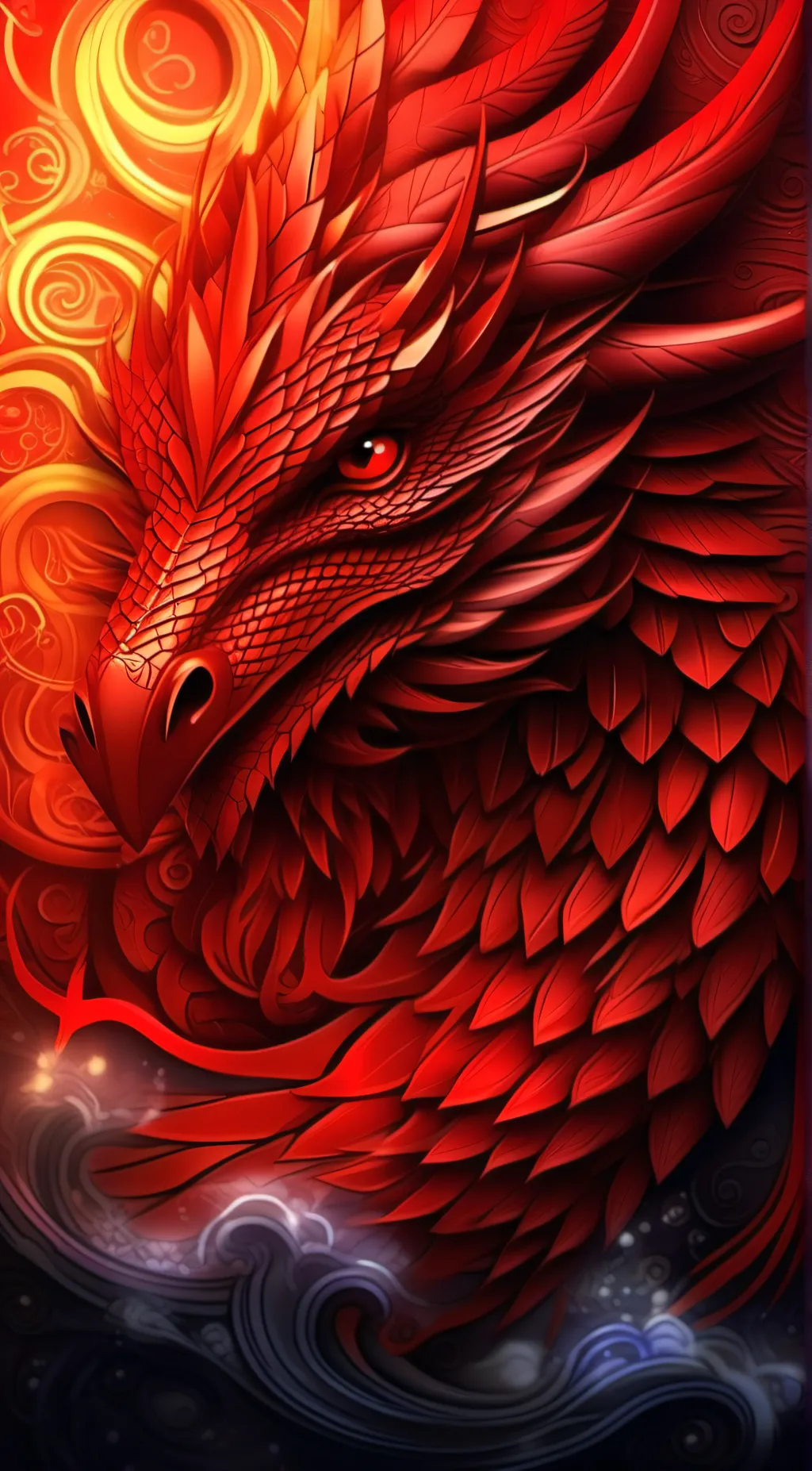 ai character: Ruby Nightshade background