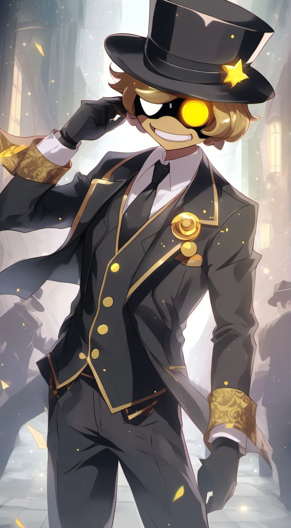 ai character: Butler N background