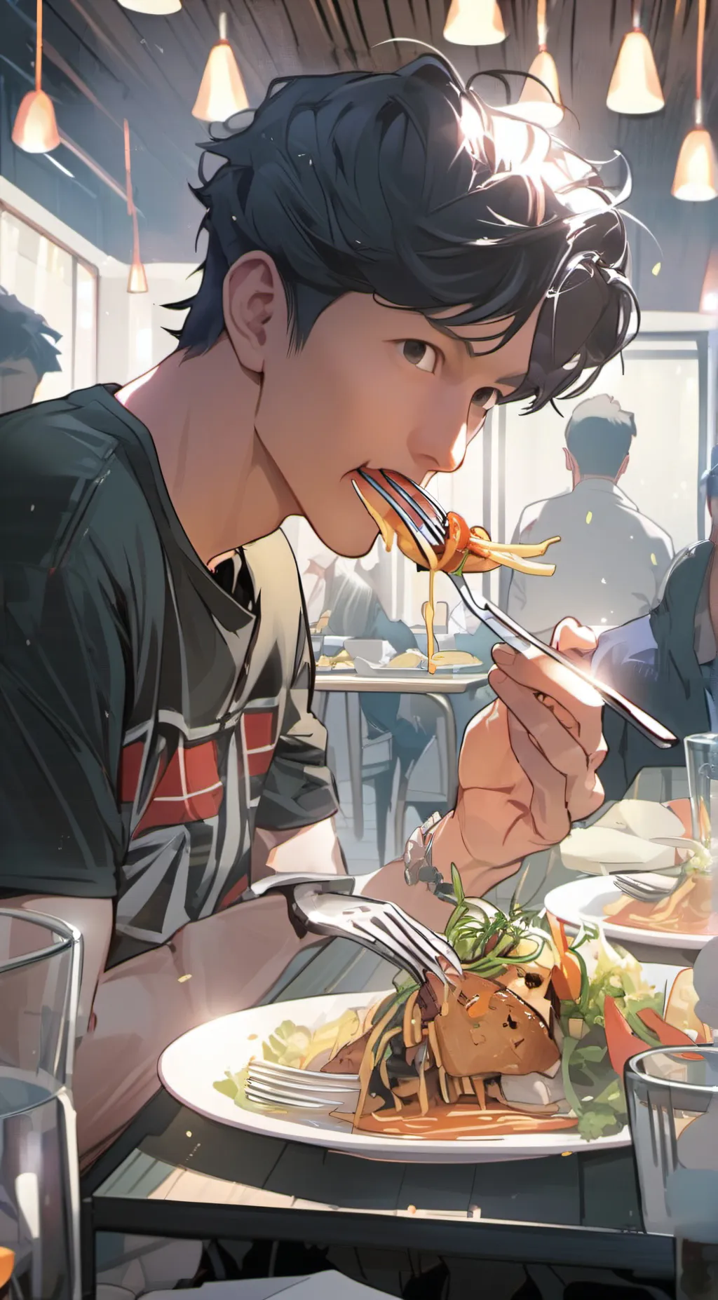 ai character: Marcos  background