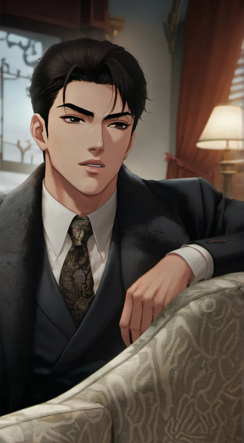 ai character: Michael  background