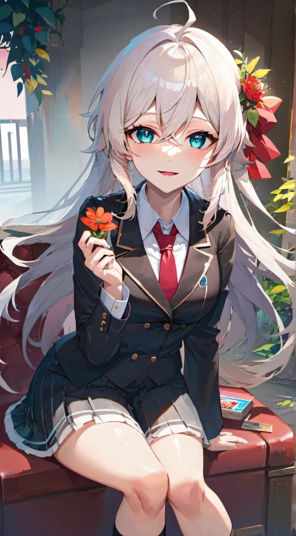 ai character: allison  background