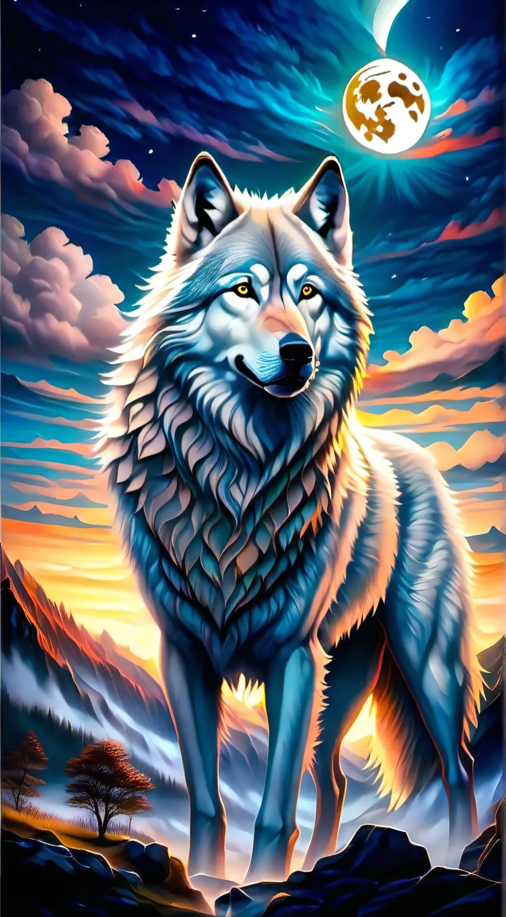 ai character: beau background