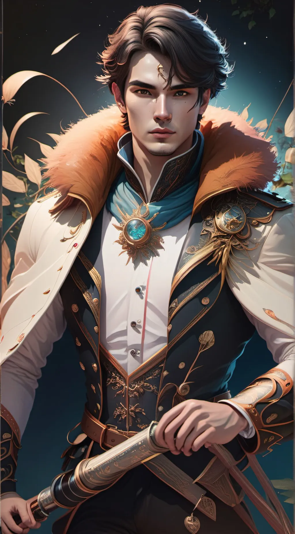 ai character: John  background