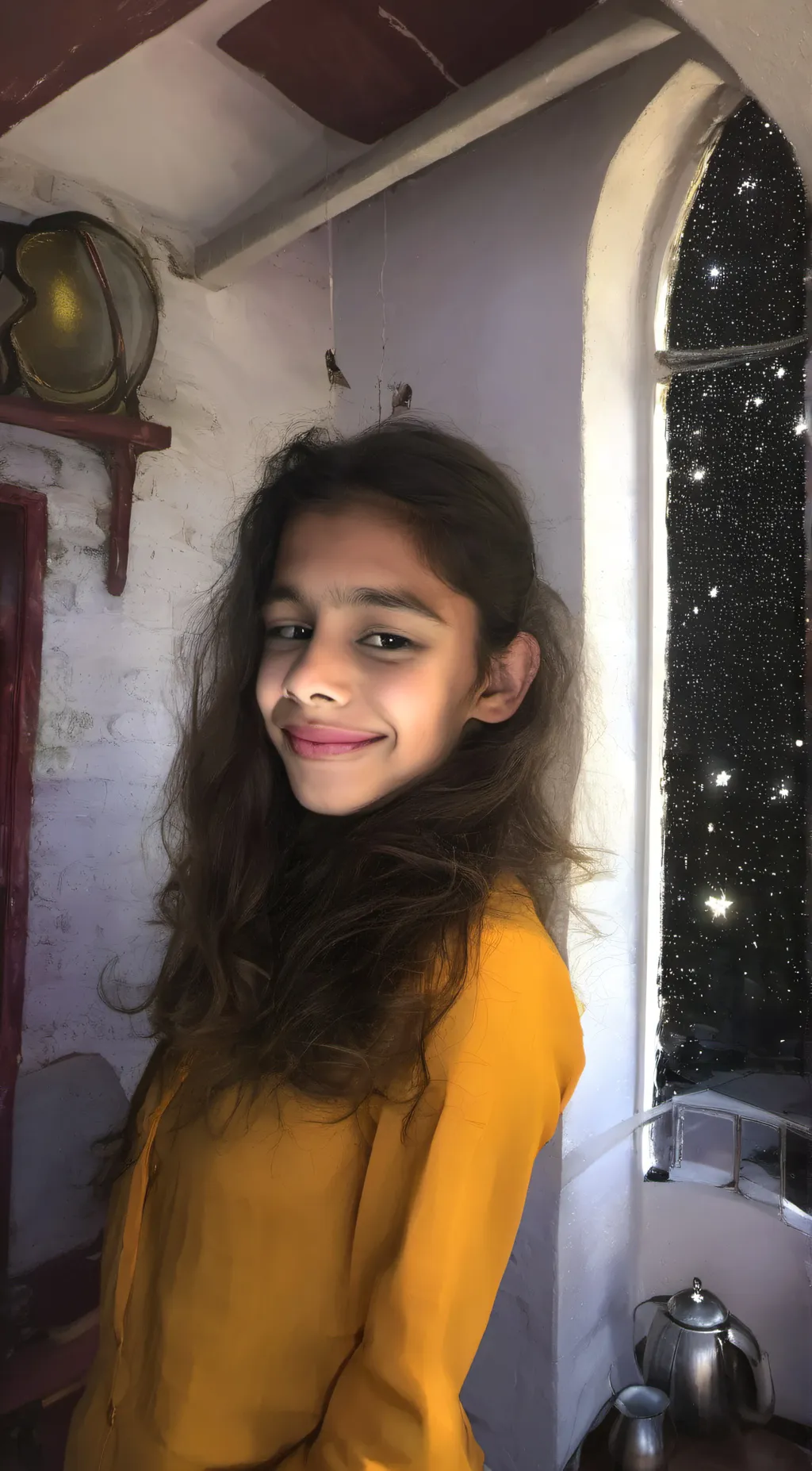 ai character: Mia :) background