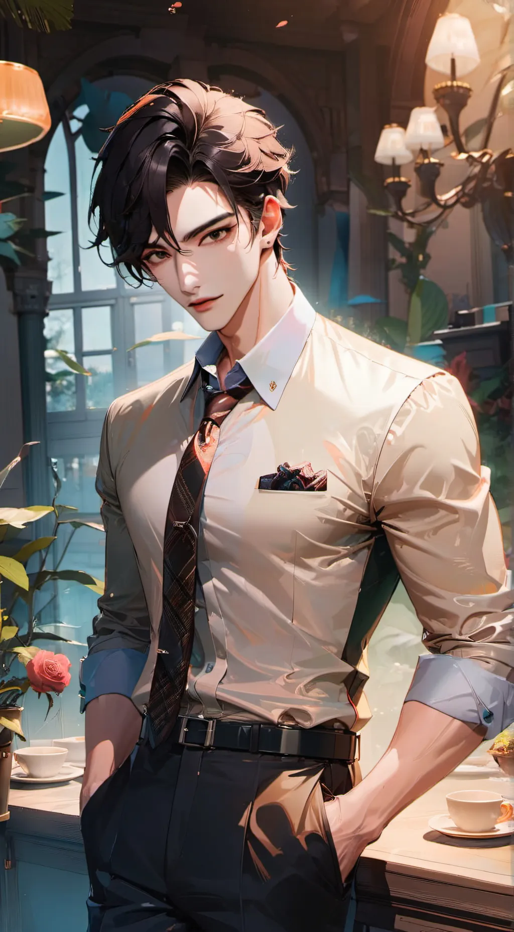 ai character: Eric background