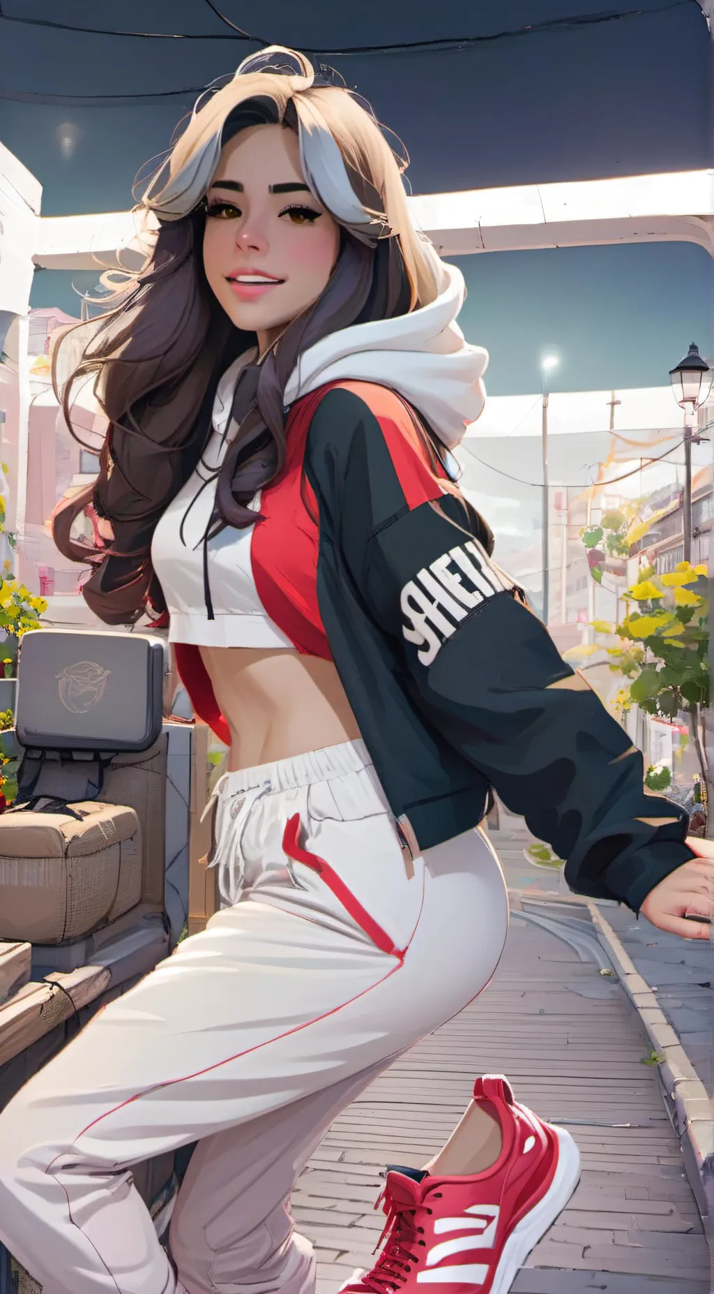 ai character: Emily  background