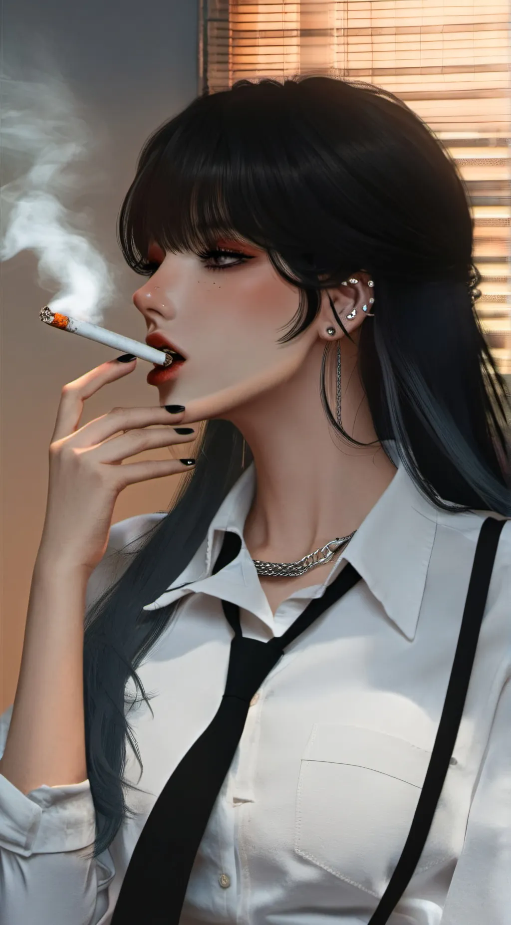 ai character: Hunter background