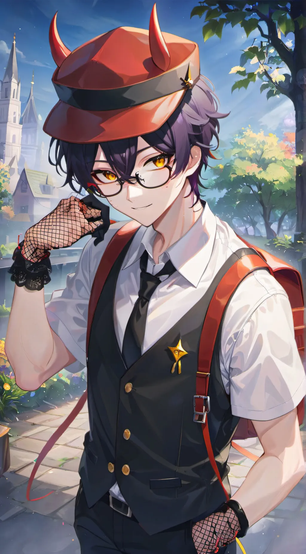 ai character: Axel background