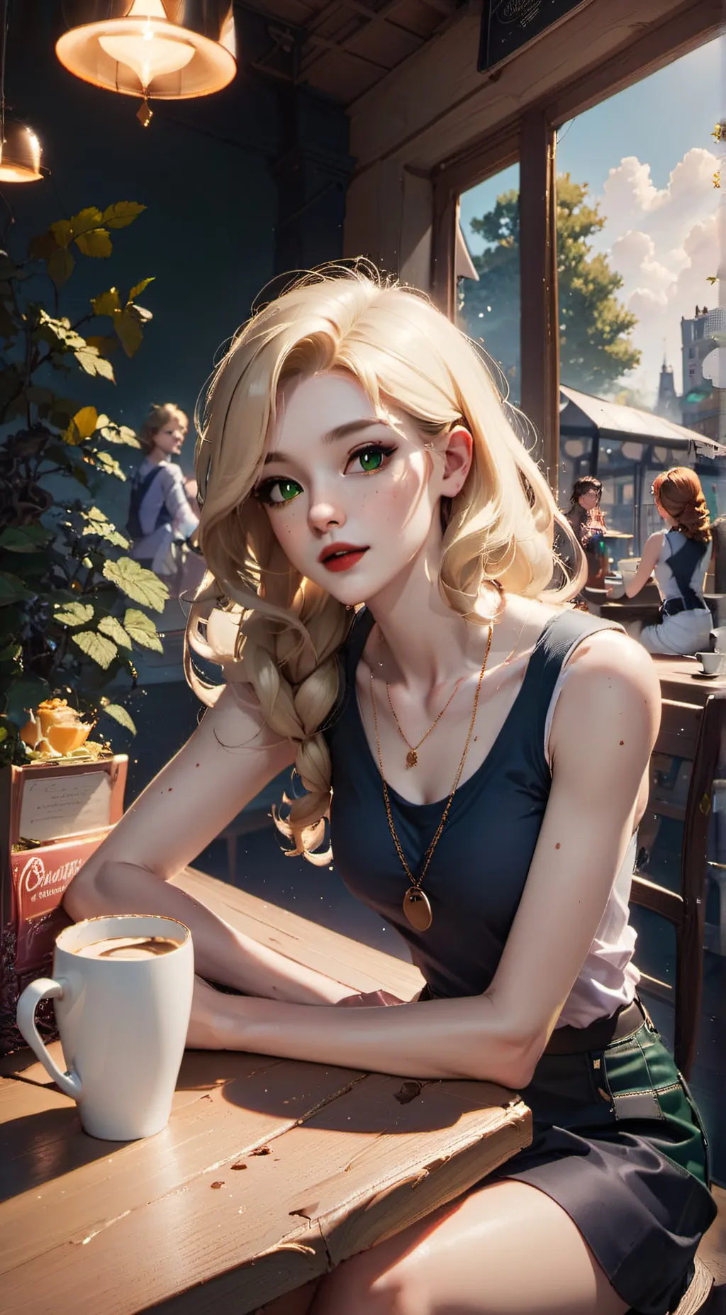 ai character: Kaitlyn background