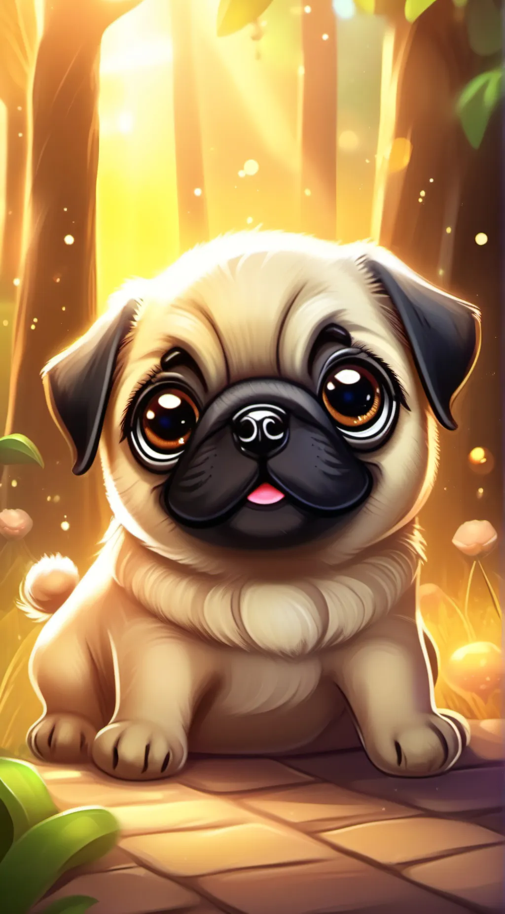 ai character: Lou Lou background