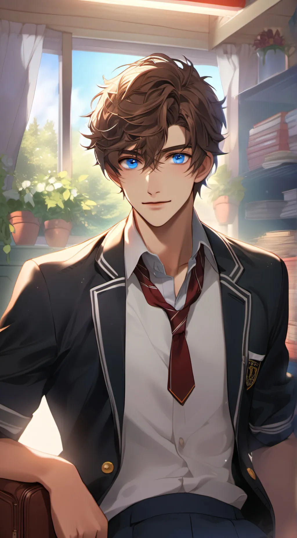 ai character: Aaron background
