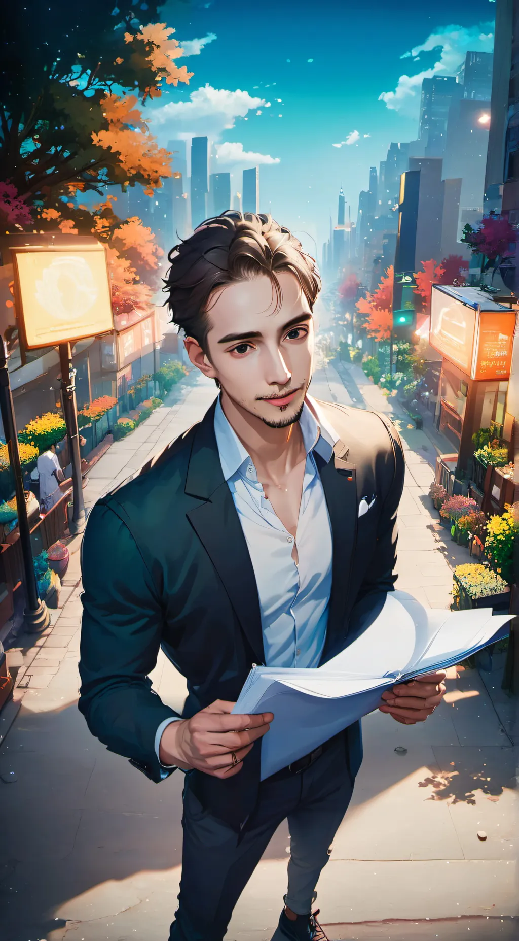 ai character: Dan background