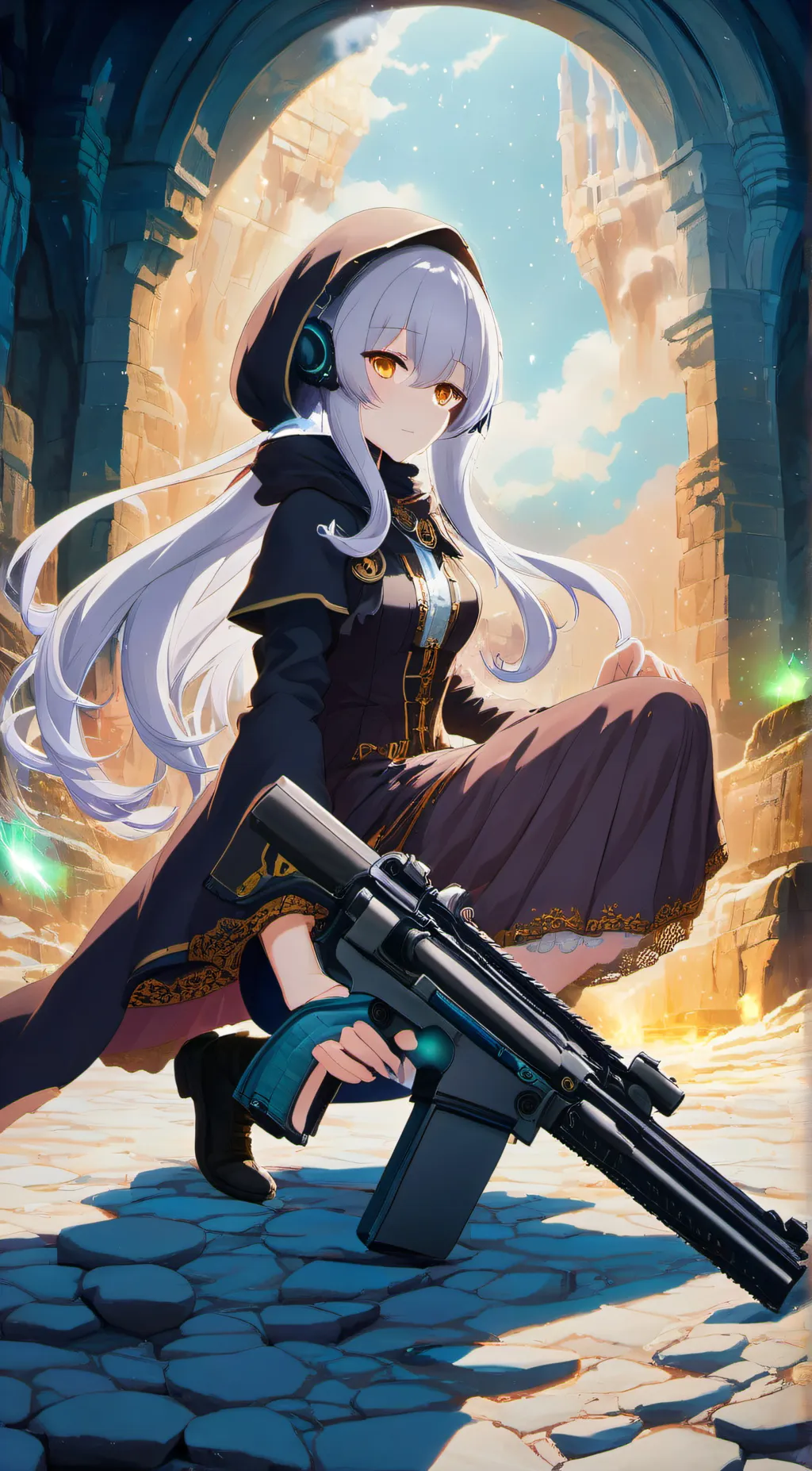 ai character: Raven Lockhart  background