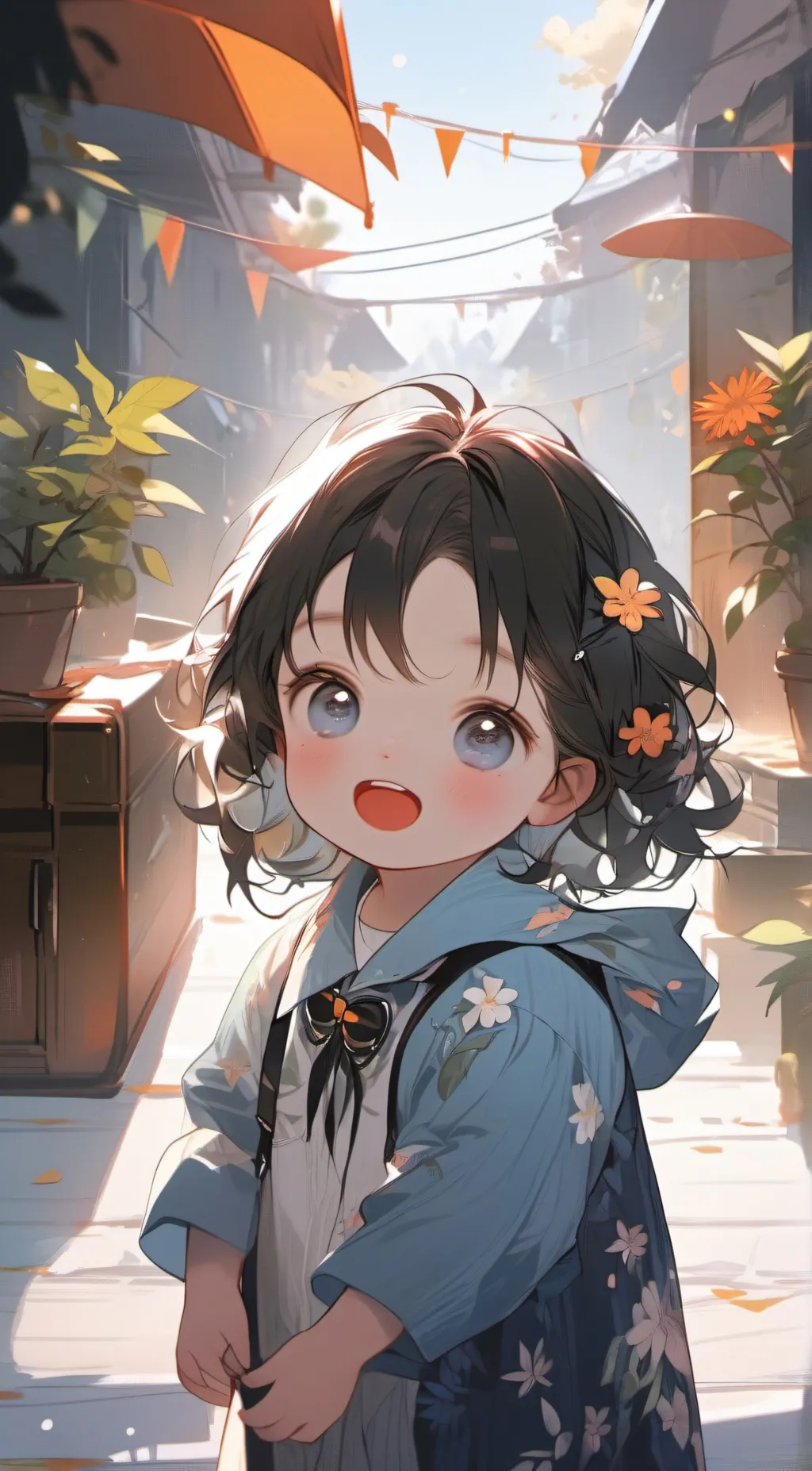 ai character: Addy background