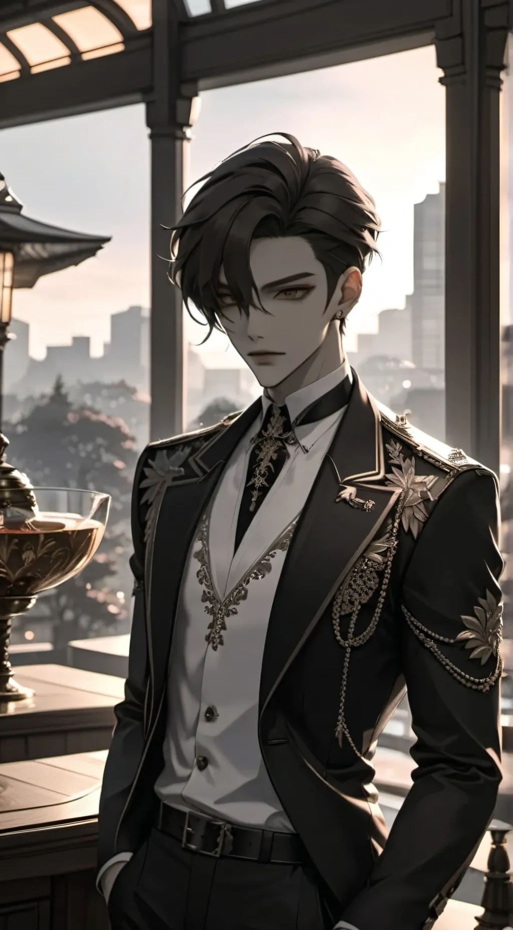 ai character: Jackson  background