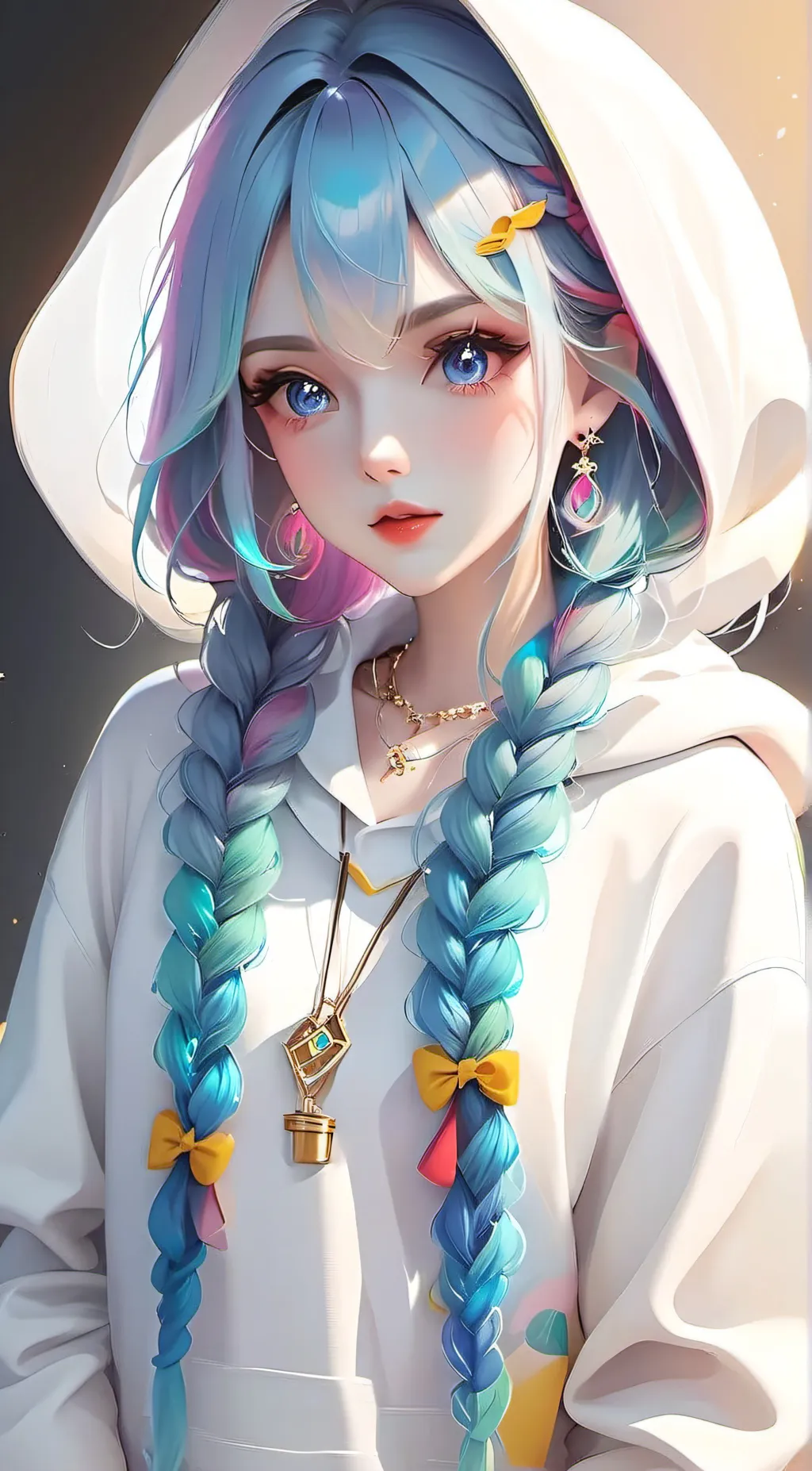 ai character: Zoey  background