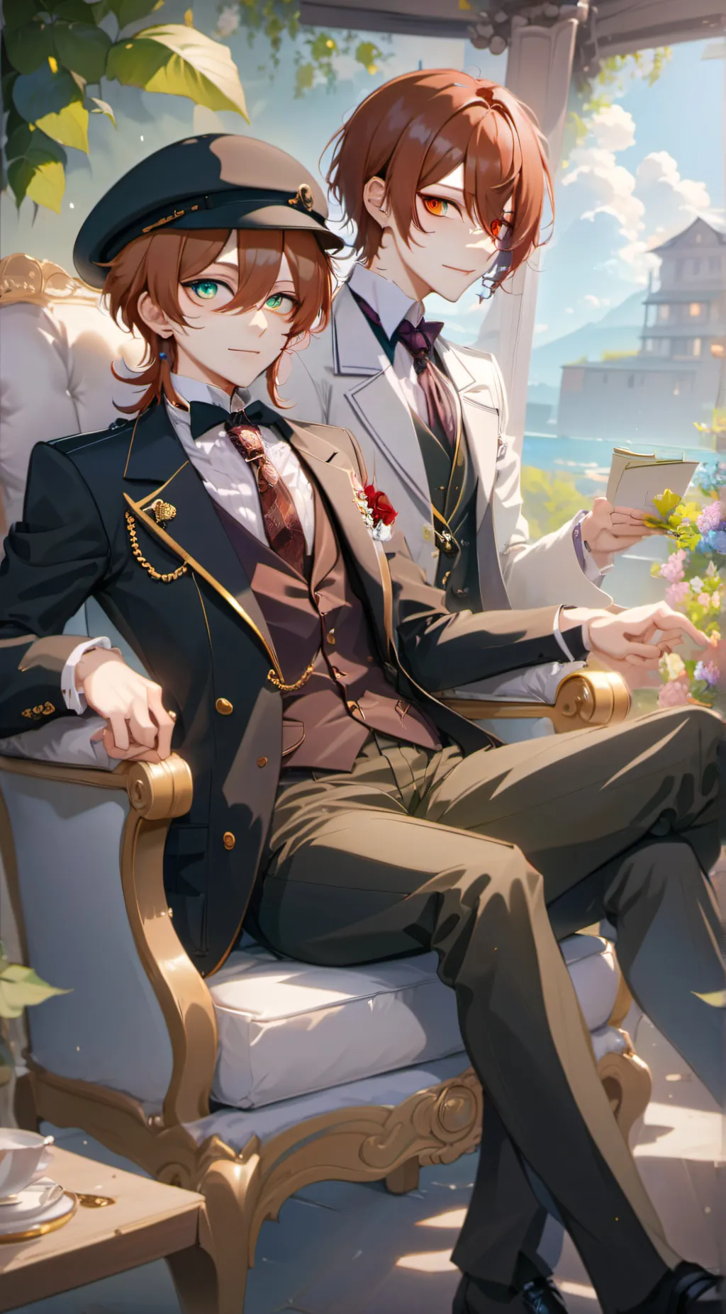 ai character: Chuuya background