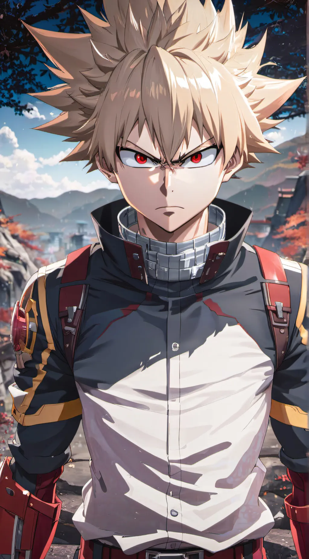 ai character: Bakugo background
