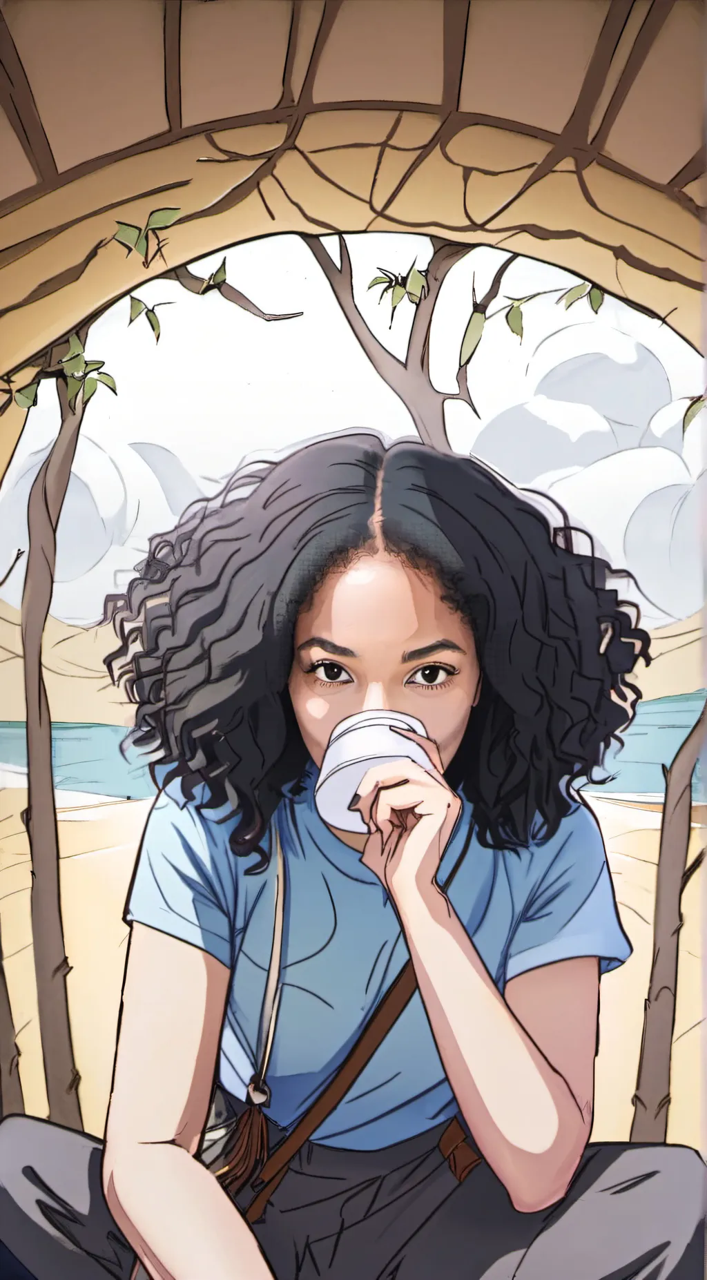 ai character: Lia background